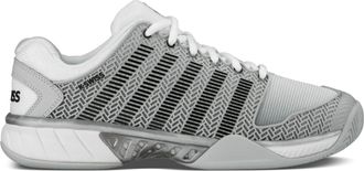 K-Swiss Mens Hypercourt Express Tennis Shoe In Glacier Gray/white/silver