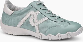 Hotter Womens Marianne Womens Trainers - Green - Size: 5.5