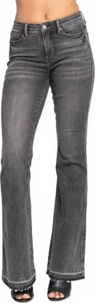 Judy Blue Tummy Control Denim Jeans In Gray