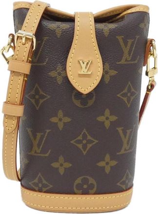 Louis Vuitton Brown Coated Canvas Pouch (Pre-Owned)