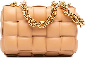 Bottega Veneta Pre-owned Bottega Veneta Nappa Intrecciato Padded Chain Cassette Satchel Ladies ET956H8VZPST5KYD