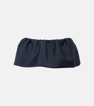 Miu Miu Mohair-blend miniskirt