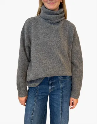 Estheme Quinn Turtleneck Sweater In Pyrite