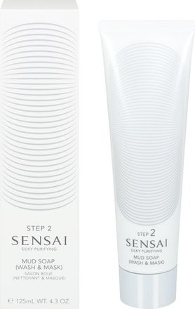 Sensai Unisex Step 2 Silky Purifying Mud Soap 125ml - One Size