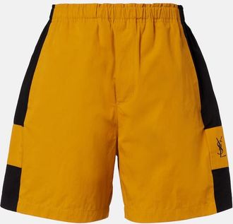 Saint Laurent Bermuda Cassandre in cotone