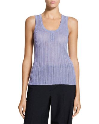 Theory Pointelle Wool-Blend Sweater