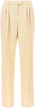 Tom Ford Beige Front Pleats Pants