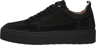 Mazzeltov Schoenen, Heren, Zwart, 45 EU, Leer, Ivar-18 Sneaker