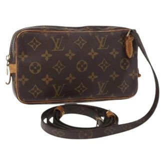 Louis Vuitton Pre-owned Cross Body Bags, female, Brown, Size: ONE SIZE Pre-owned Monogram Canvas Shoulder Bag