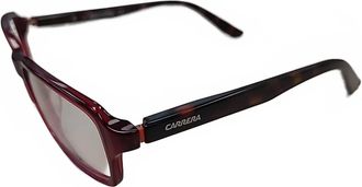 Carrera Womens Ca8806 Rectangular Eyeglasses In Red