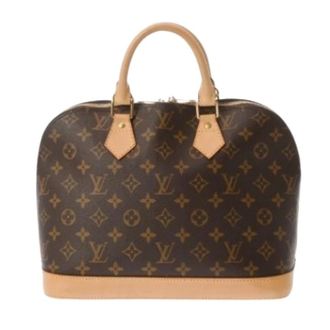Louis Vuitton Pre-owned Handbags, female, Brown, Size: ONE SIZE Pre-owned Monogram Canvas Handbag