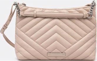 A|X Armani Exchange Borsa a tracolla trapuntata - Rosa