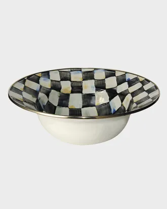 MacKenzie-Childs Courtly Check Serving Bowl