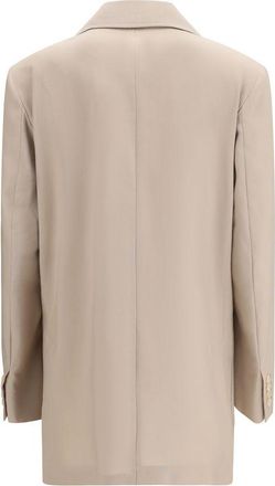 Max Mara Womens Beige Wool Blazer Clothing