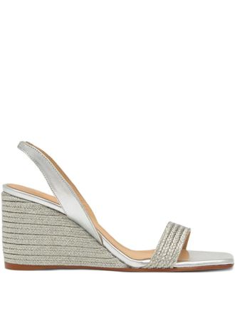 Castaner 80 mm Barby sandalen - Zilver