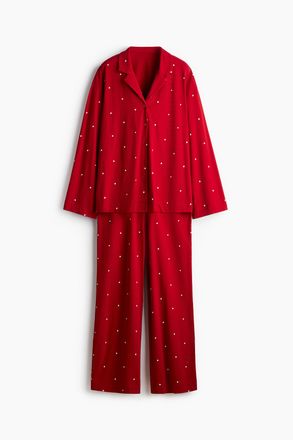 H&M Bedruckter Baumwollpyjama - Red