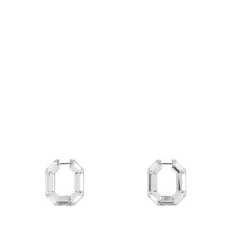Swarovski Lucent Hoop Earrings - Dames - Oorbellen - Grijs - ONE Size - Accessoires