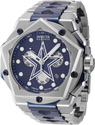 Invicta Nfl Dallas Cowboys Chronograph Quartz Mens Watch 44493