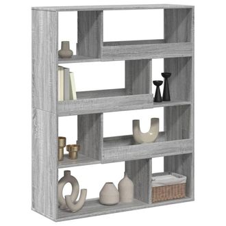 Berkfield Home Classic Bookcase Grey Sonoma 100x33x125.5 cm Engineered Wood
