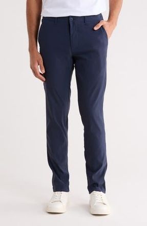 DKNY Essential Tech Slim Chino Pants in Navy at Nordstrom Rack, Size 36 X 29