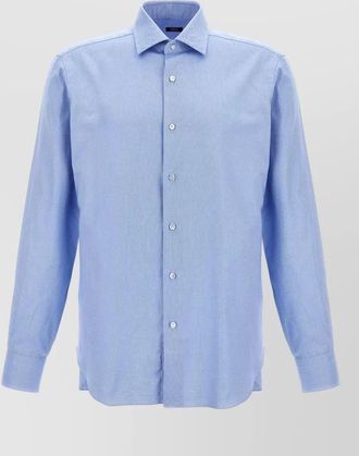 Barba cotton long-sleeve shirt