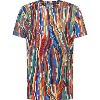 Carlo Colucci Tops, Heren, Veelkleurig, XS, T-Shirts