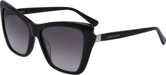 Longchamp LO669S 001 Womens Sunglasses Black Size 56