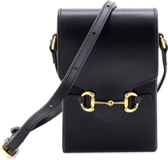 Gucci Horsebit 1955 Crossbody Bag Leather Mini (Authentic Pre-Loved)