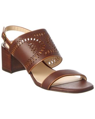 Tod's Tods Logo Leather Sandal