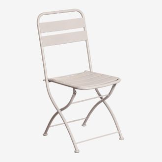 Sklum Sklum - Silla De Comedor Plegable En Acero Janti