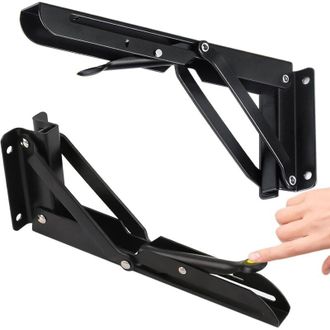 Elle Soporte Plegable De 500 Mm, Soporte Plegable Resistente (2 Piezas), Capacidad De Carga De 150 Kg, Soporte De Pared Plegable, Soportes Plegables Para G