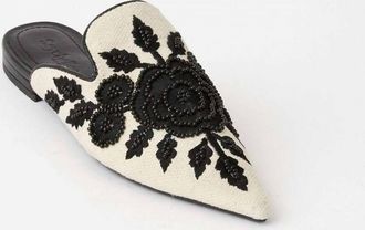 Seychelles Womens Around The World Embroidered Mules In White