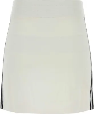 Autry Womens Viscoseskirt Skirt White Viscose Nylon