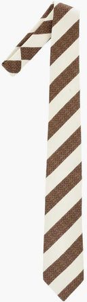 Corneliani Striped Silk Tie size One Size