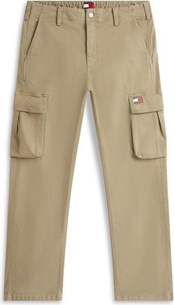 Tommy Jeans Otis canvas cargobroek voor heren (Salie Groen)