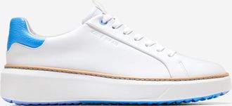 Cole Haan Womens GrandPr&oslash; Topspin Golf Shoes - White Size 10.5 Waterproof