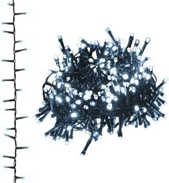 vidaXL Vidaxl - Tira de luces compacta con 2000 led pvc blanco frío 45 m