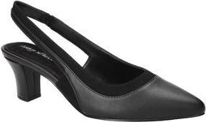 Easy Street Dessa Slingback Pointed Toe Pump in Black at Nordstrom Rack, Size 8.5