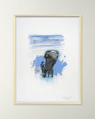 RFA Fine Art Blue Lines 1 Giclee on Fine Art Paper by Robert Robinson