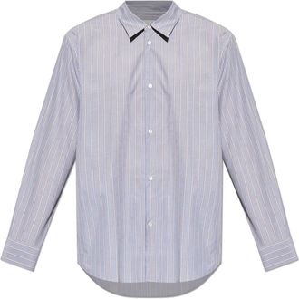 STUDIO NICHOLSON Overhemden, Heren, Blauw, L, Katoen, View Shirt