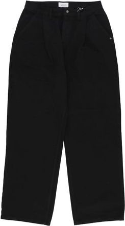 Amish Nogend Pant - Heren - Wijde Broeken - Zwart - XS - Katoen - Broeken