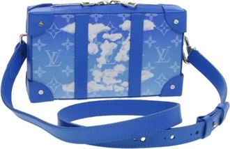 Louis Vuitton Pre-owned Plastic Cross Body Bag - Dames - Vintage Schoudertas - Blauw - ONE Size - Vintage