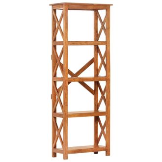 vidaXL Vidaxl - Estanter&iacute;a De Madera Maciza De Acacia Acabado Miel 60x30x160 Cm