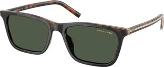 Prada PR D19S Zonnebril - Heren - Accessoires - Bruin - Maat: 55 MM