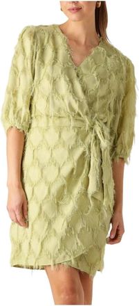 Aaiko Dames, Jurken, Groen, Maat: XS Poliester