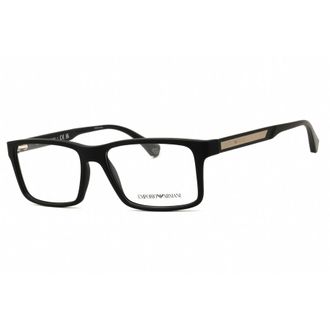 Emporio Armani Demo Rectangular Mens Eyeglasses EA3038 5063 54