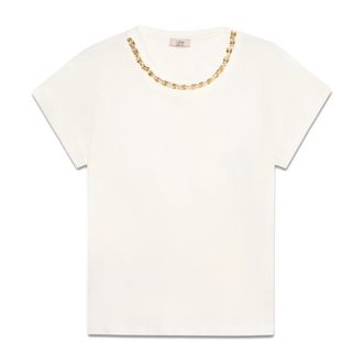 Oltre Mujer, Camisetas, Blanco, Talla: 2XL