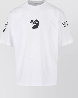 Off-white short-sleeve shirt