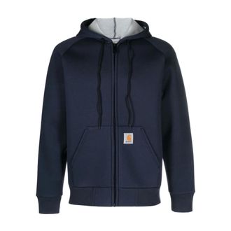 Carhartt Work in Progress Heren, Sweatshirts & Hoodies, Blauw, Maat: S Katoen