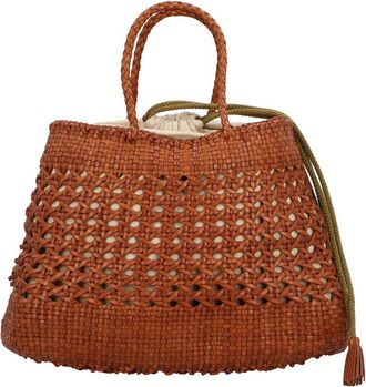 Dragon Diffusion Santa Cano Leather Top Handle Bag